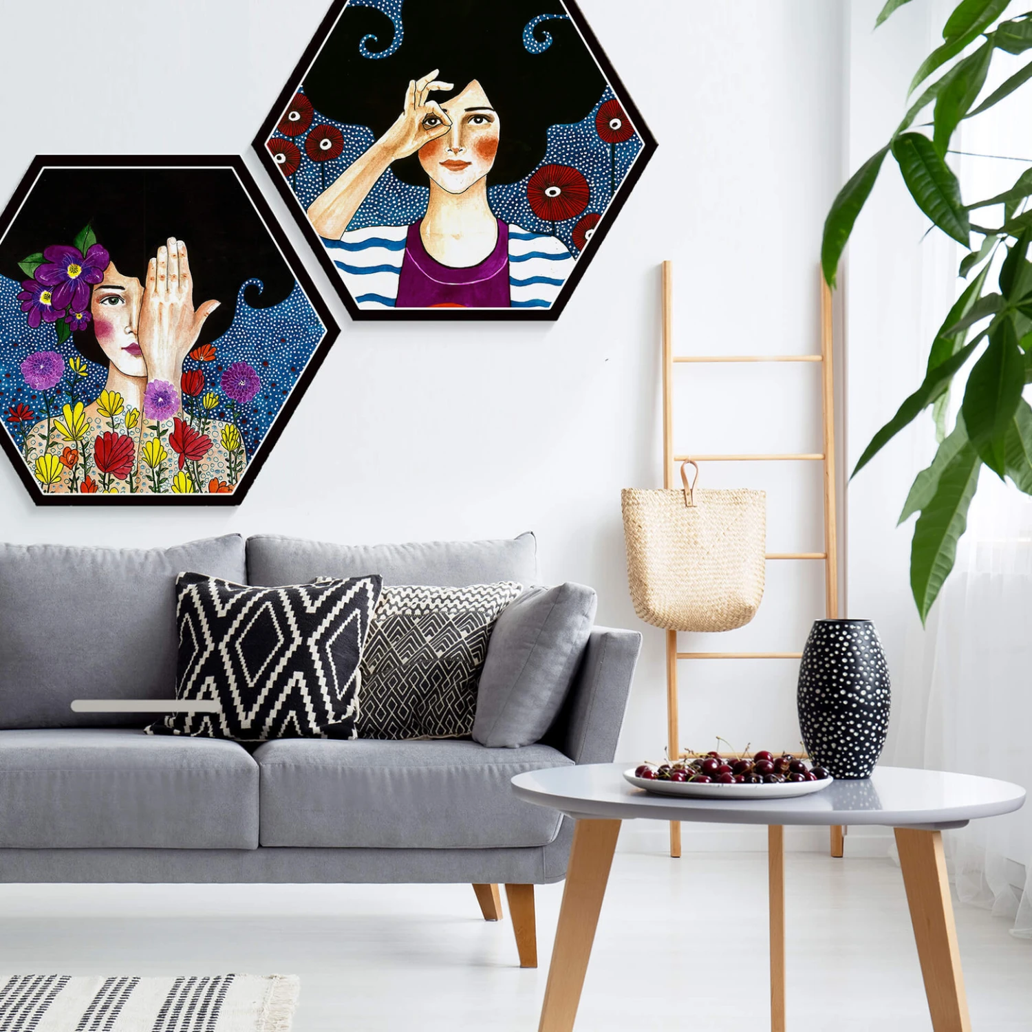 Hexagon Alu-dibond - Hülya - Losing Memories - Image 3