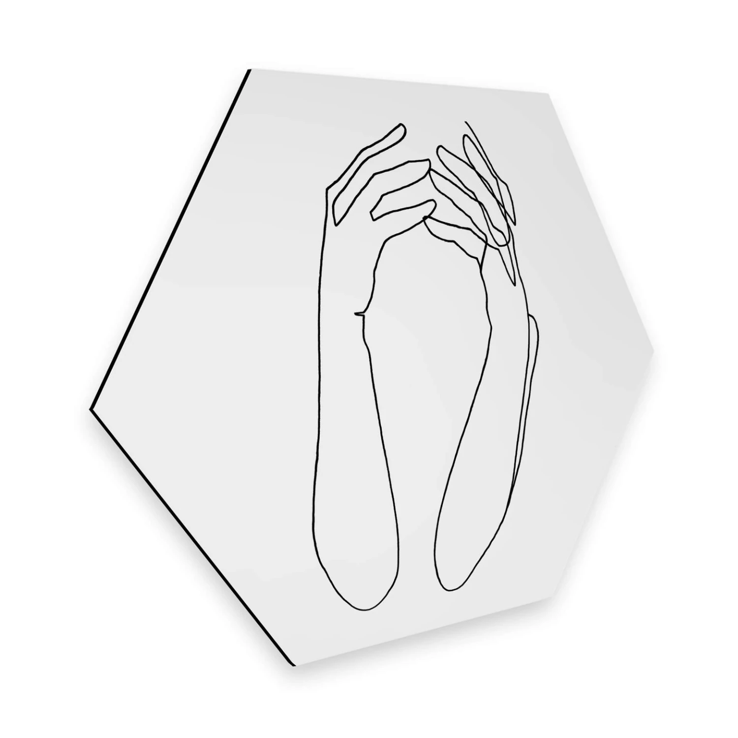 Hexagon Alu-Dibond Hariri - Desperate