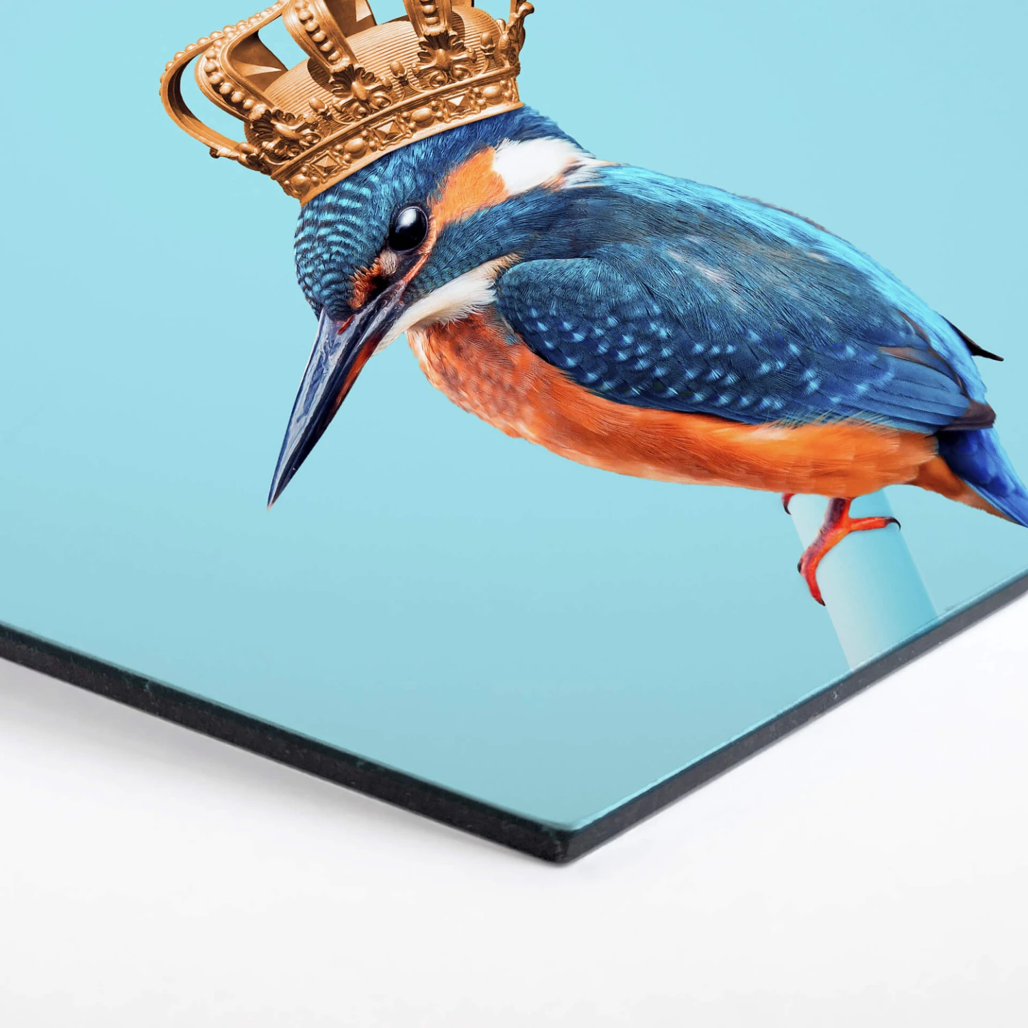 Hexagon - Alu-Dibond Loose - Kingfisher - Image 2