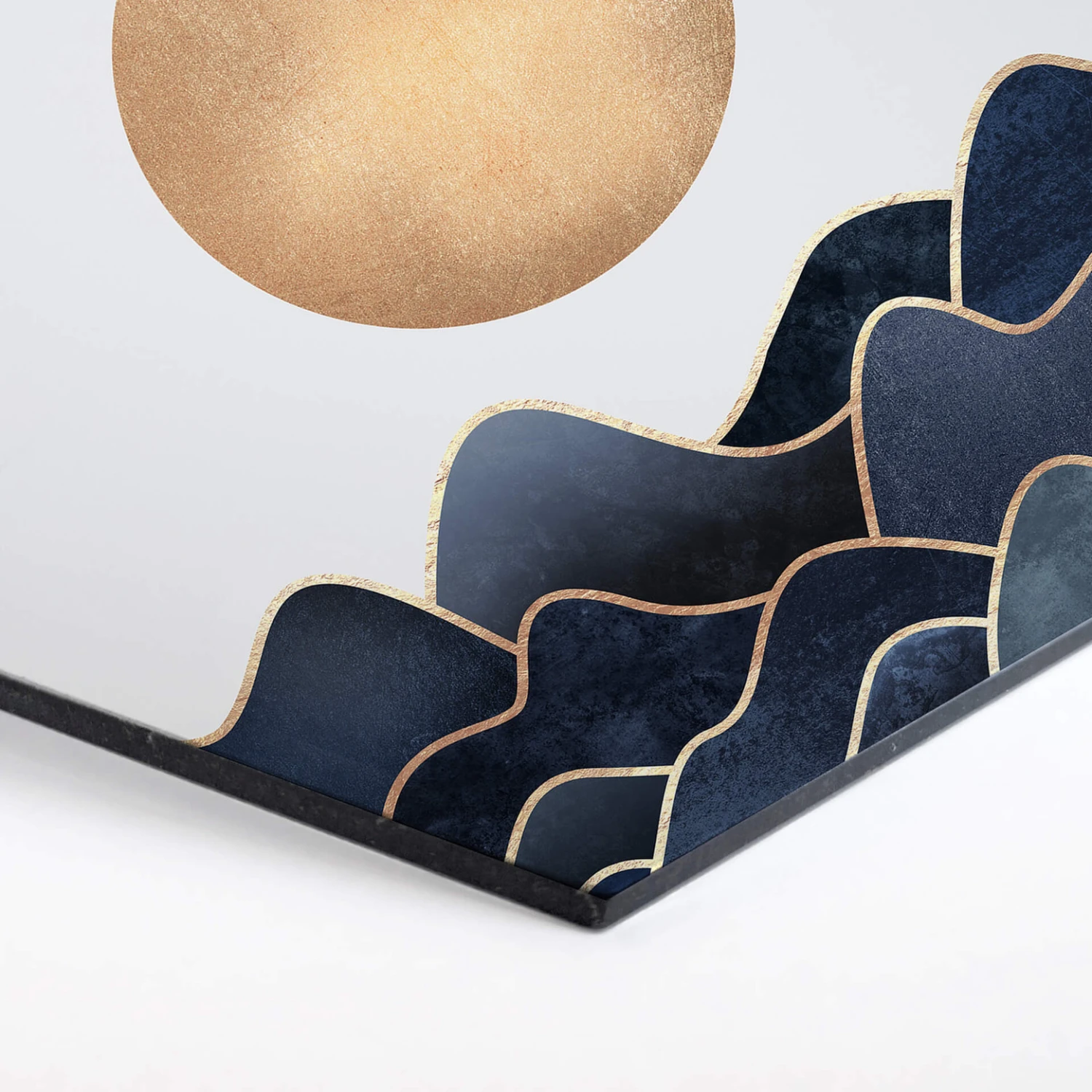 Hexagon - Alu-Dibond - Fredriksson - Waves - Image 2