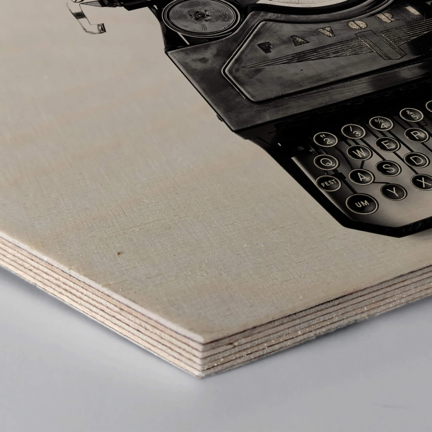 Hexagon Wood - Typewriter - Image 2
