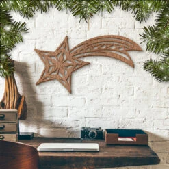 Wooden Falling Star – Mahogany