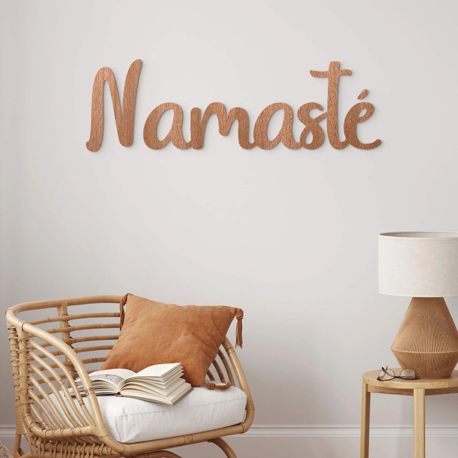 Wooden Wall Decoration Mahogany Veneer Namasté