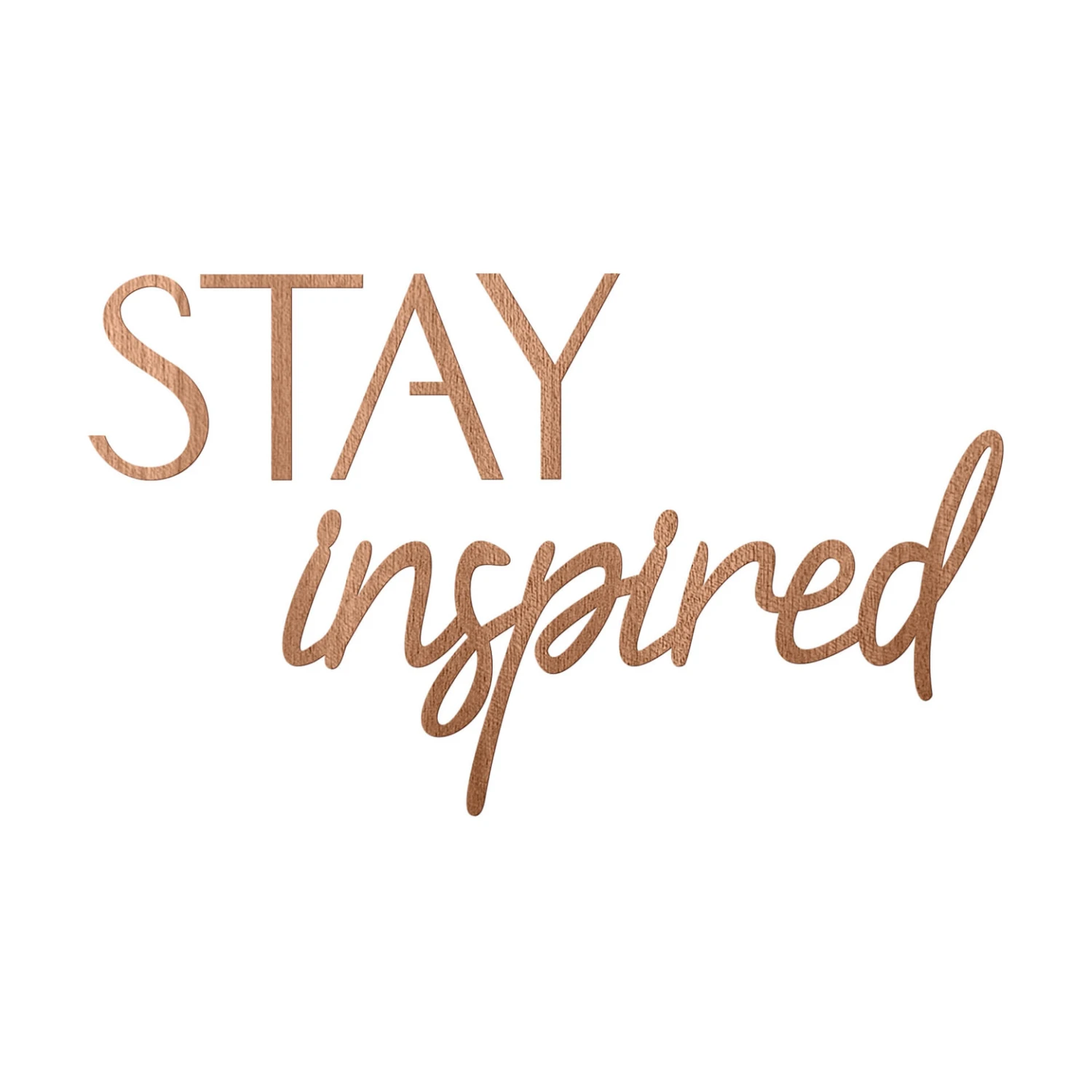 Wooden Wall Decoration Mahogany Veneer Stay Inspired - Image 2