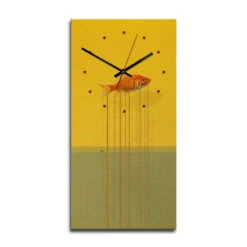 Wooden Clock – Goldie