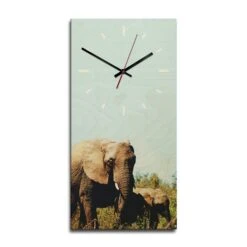 Wooden Clock – Elephant Walk