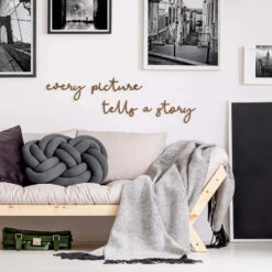 Decorative Letters Mahogany - Every Picture Tells A Story