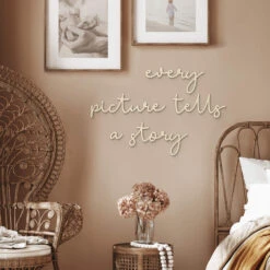 Decorative Letters Poplar - Every Picture Tells A Story