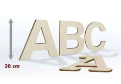 30 Cm - Wooden Letters