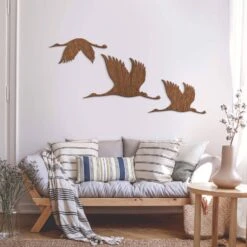 Wood - Birds - Mahogany