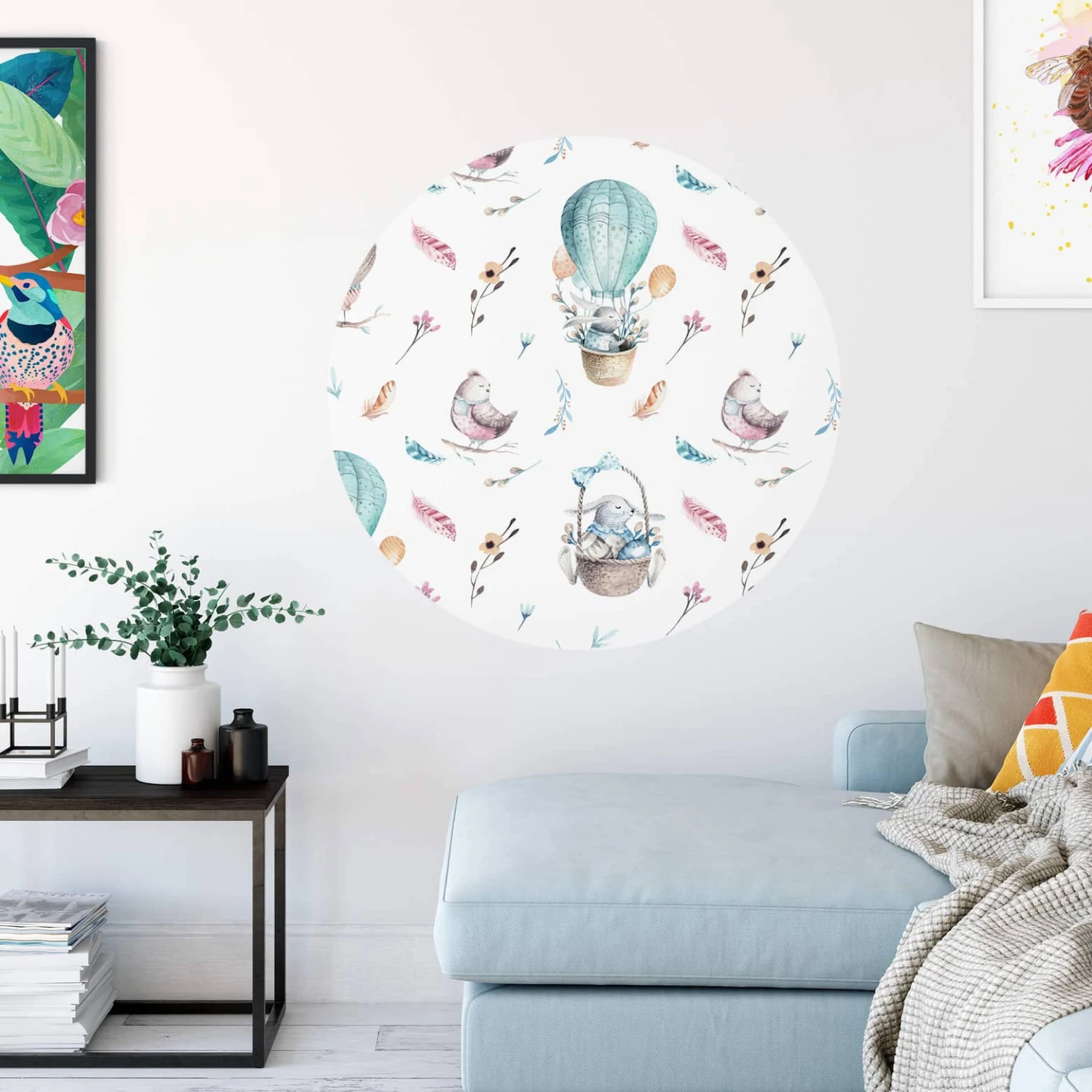Wall Sticker Kvilis - Spring Time - Round