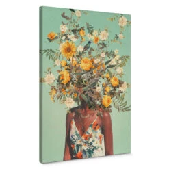 Canvas Print Moth - Summer In My Head