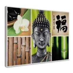 Asian Spa Canvas Print