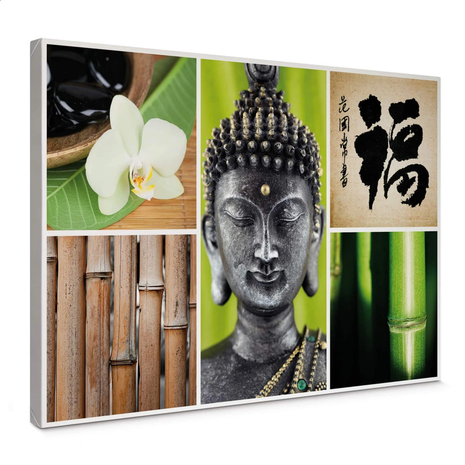 Asian Spa Canvas Print