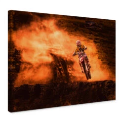 Igor - Motorcross Canvas Print