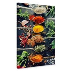 Variety Of Spices 01 Canvas Print