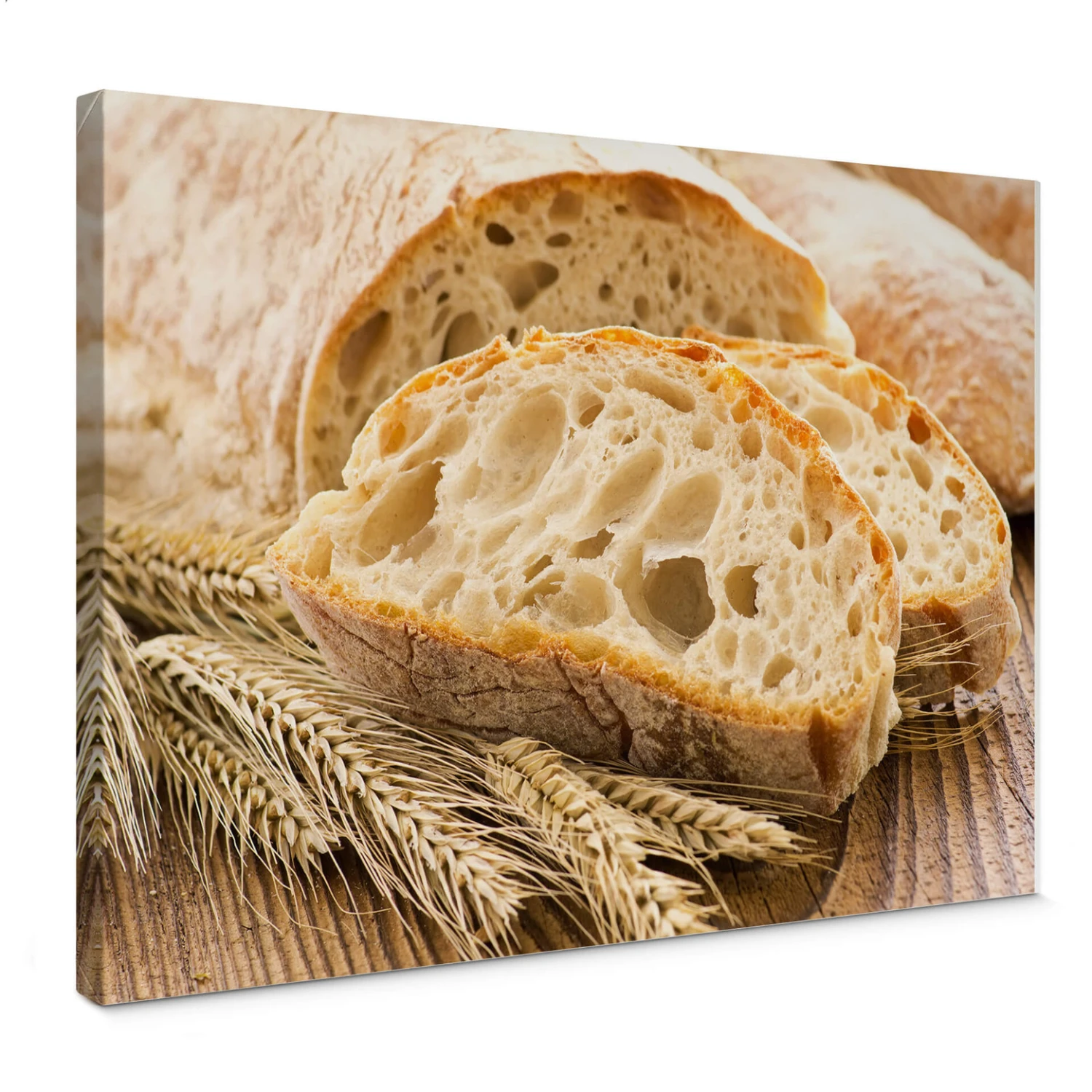 Fresh Ciabatta Canvas Print
