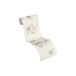 Livingwalls Border Djooz 2 Multicolored, Cream, Pink