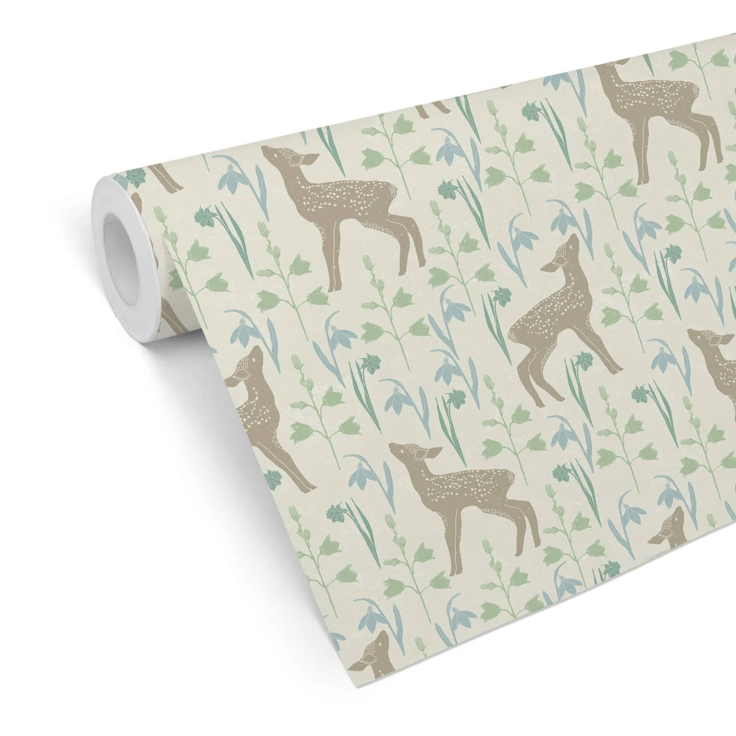 Patterned Wallpaper - Fawn