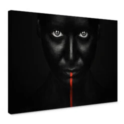 Canvas Print Petkov – Red Stripe