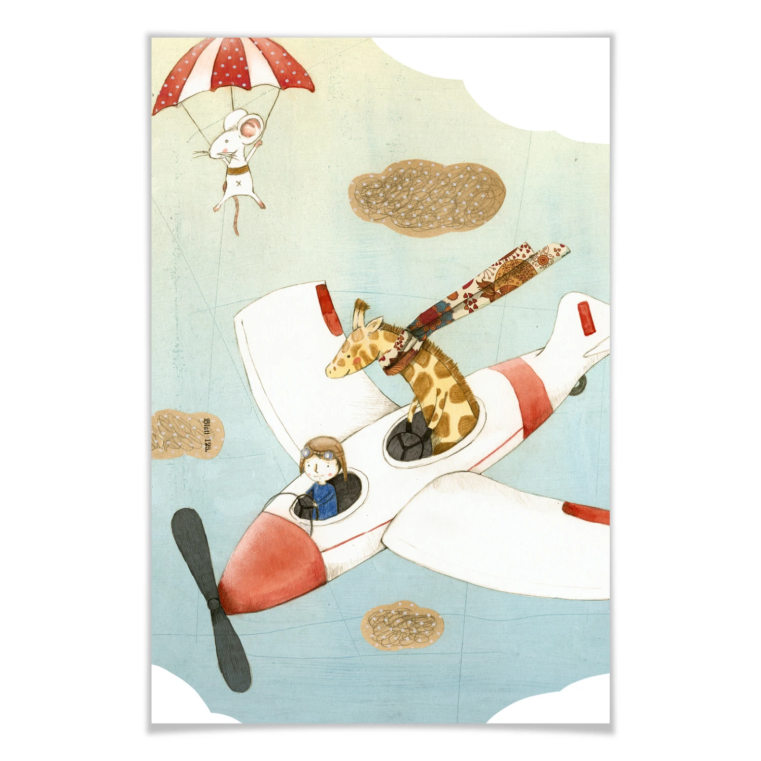 Poster Loske - Air Travel