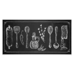 Poster Rustic Kitchen - Panorama