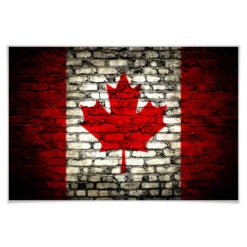 Poster Maple Leaf Wall