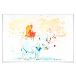 Poster Buttafly - Black Rhino