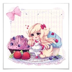 Poster La Doll Blanche – Chibi Belle