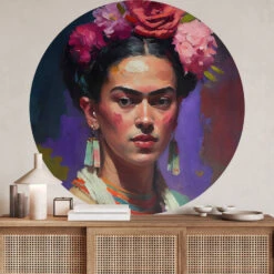 Wall Sticker Treechild - Portrait Of Frida Kahlo