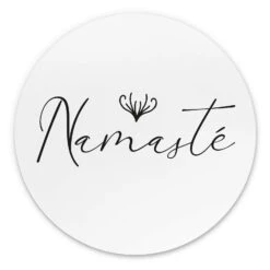 Alu-Dibond Wall Circle Namasté