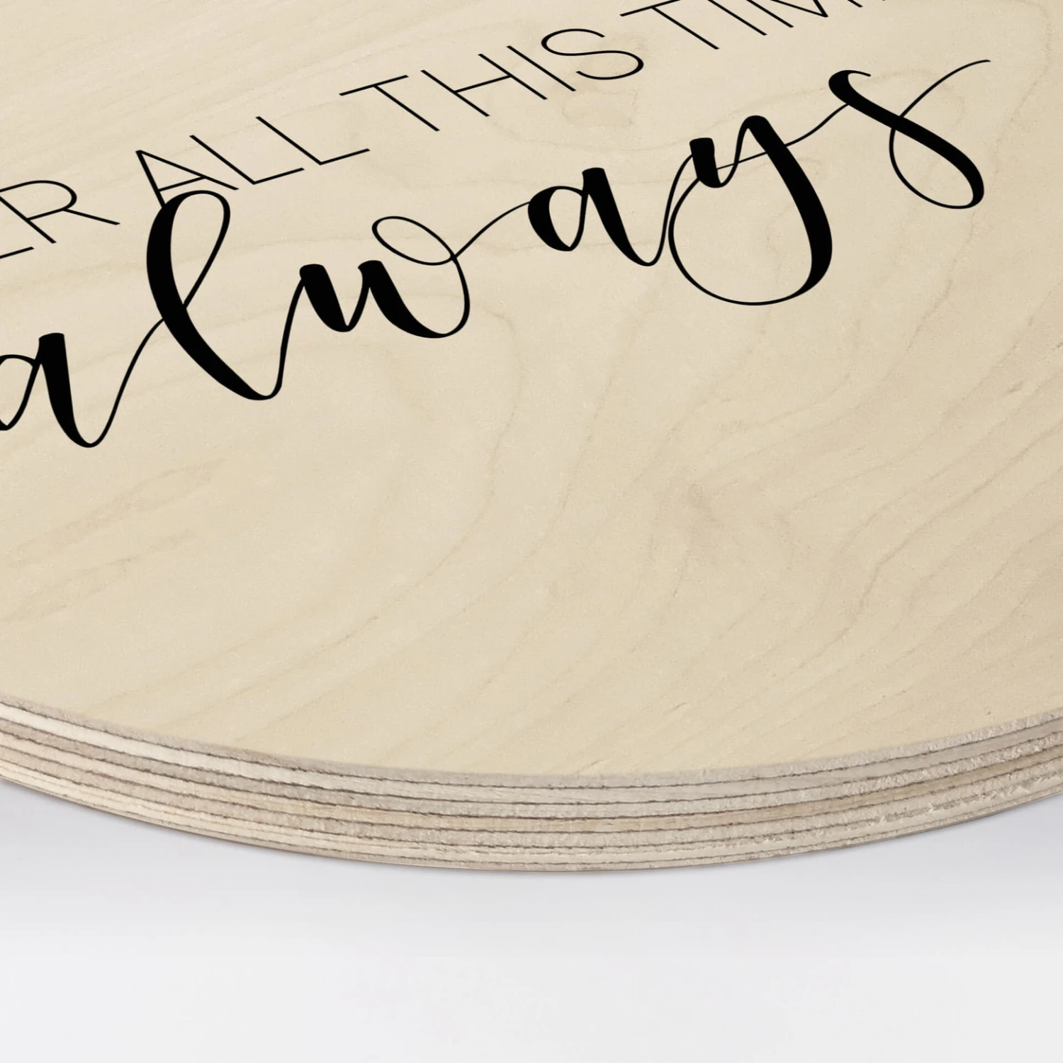 Wall Circle Wood After All This Time - Image 3