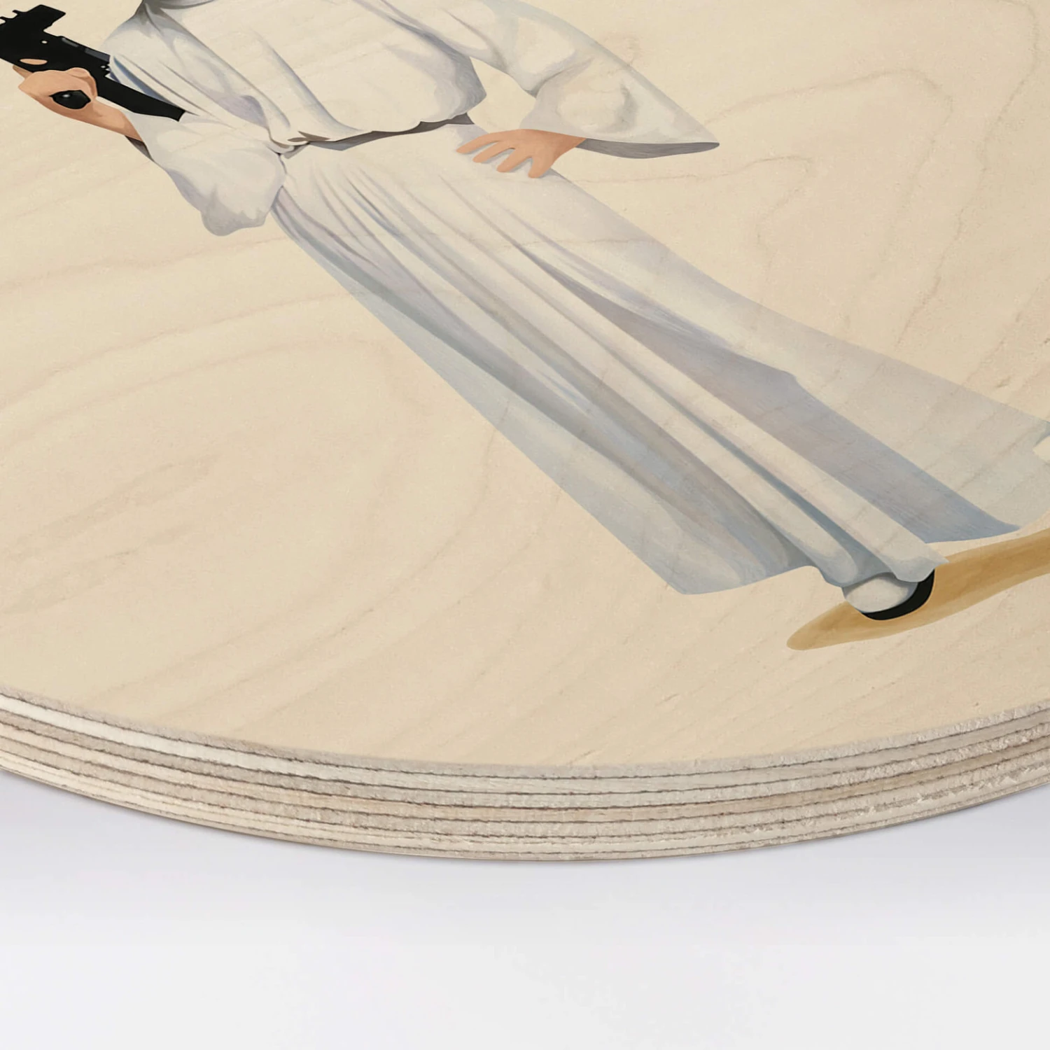 Wall Circle Wood Tohmé - Leia - Image 3