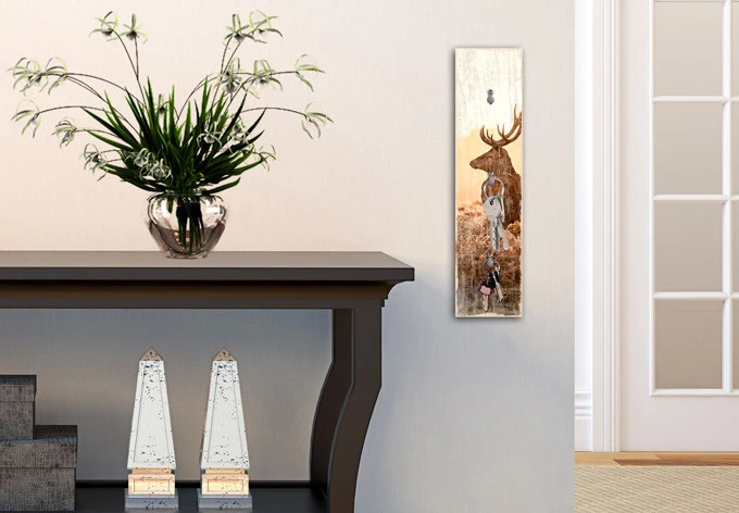 Key Holder - Majestic Deer + 3 Hooks - Image 2