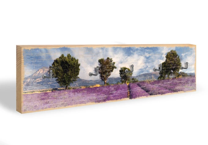 Key Holder - Lavender + 5 Hooks
