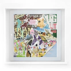 Window Foil Torn Poster