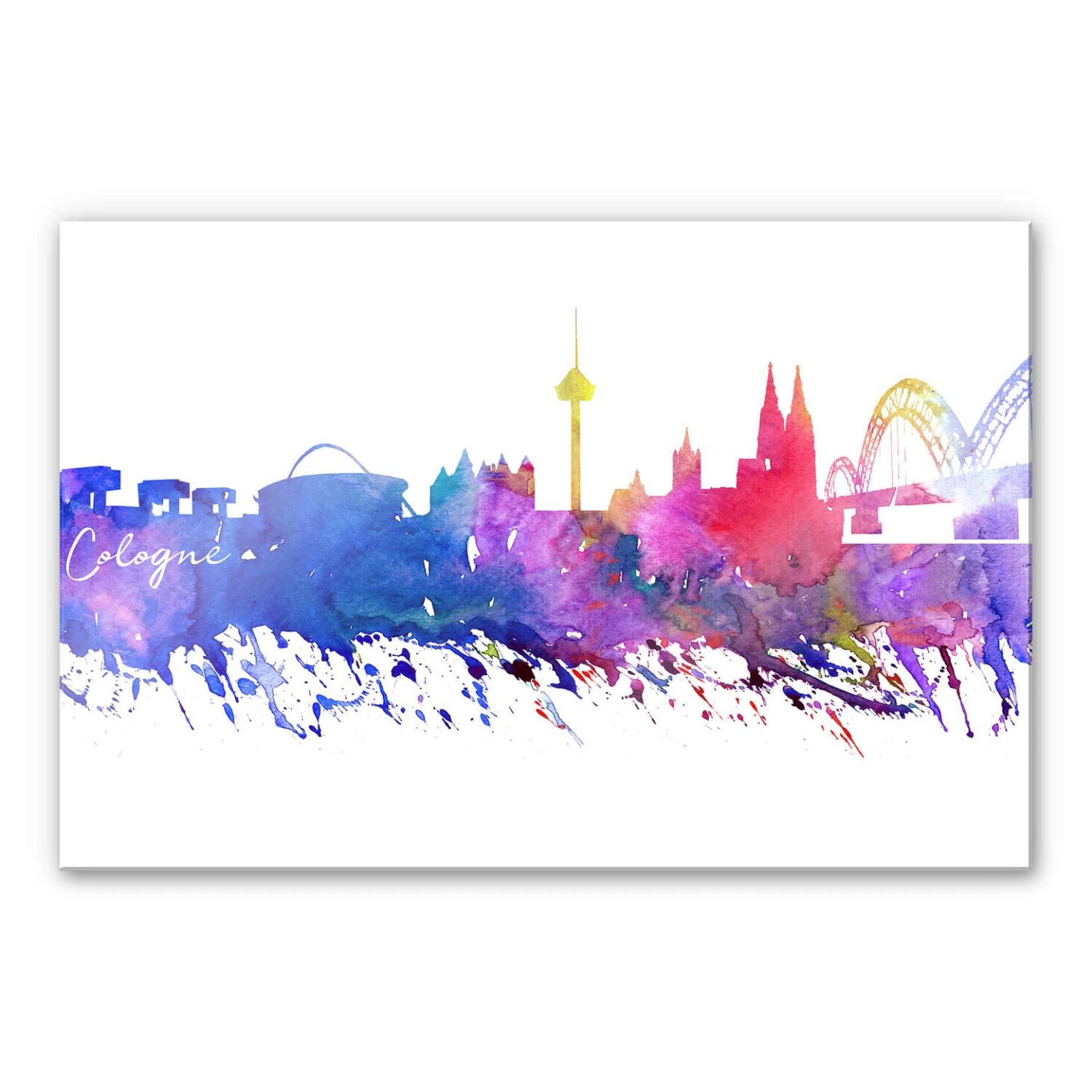 Splashback Bleichner - Cologne Watercolour - Image 2