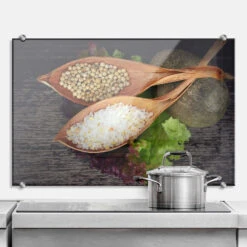 Salt And Pepper - Kitchen Splashback