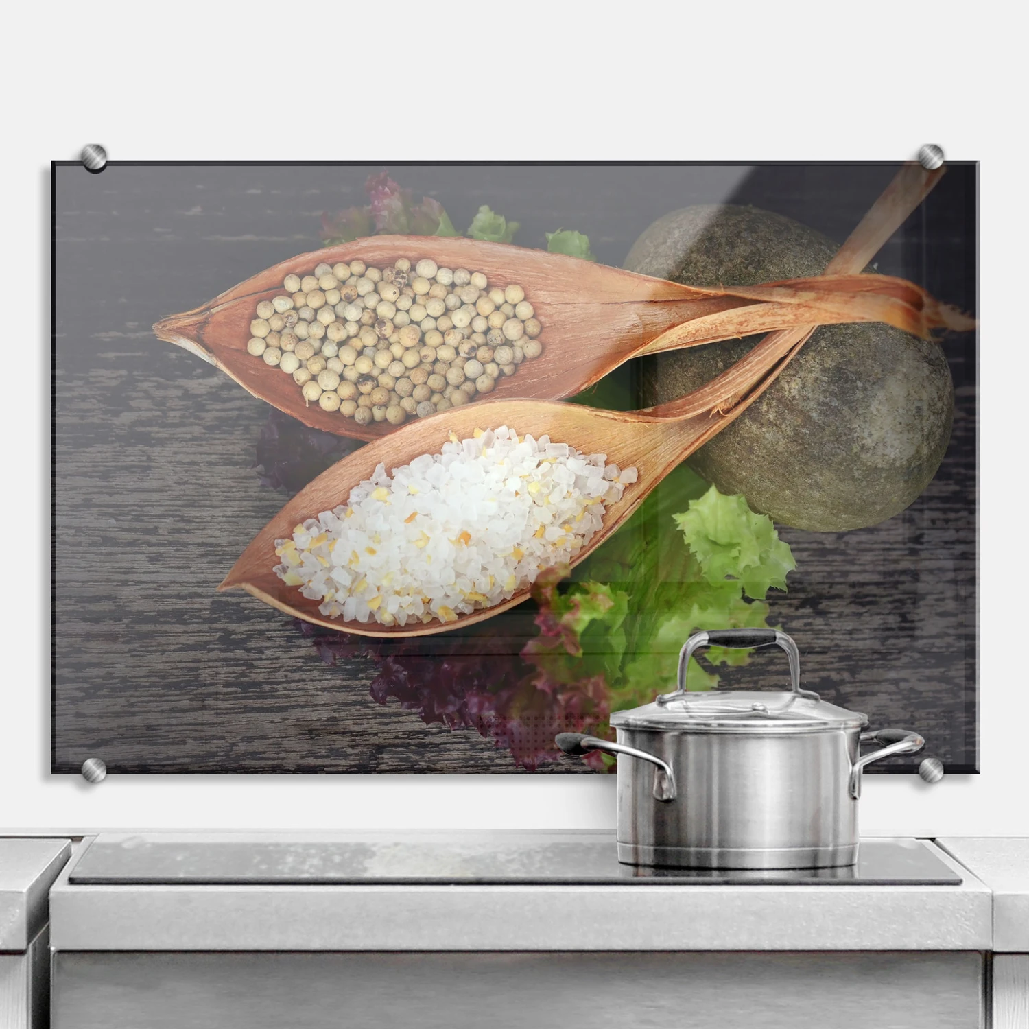 Salt And Pepper - Kitchen Splashback