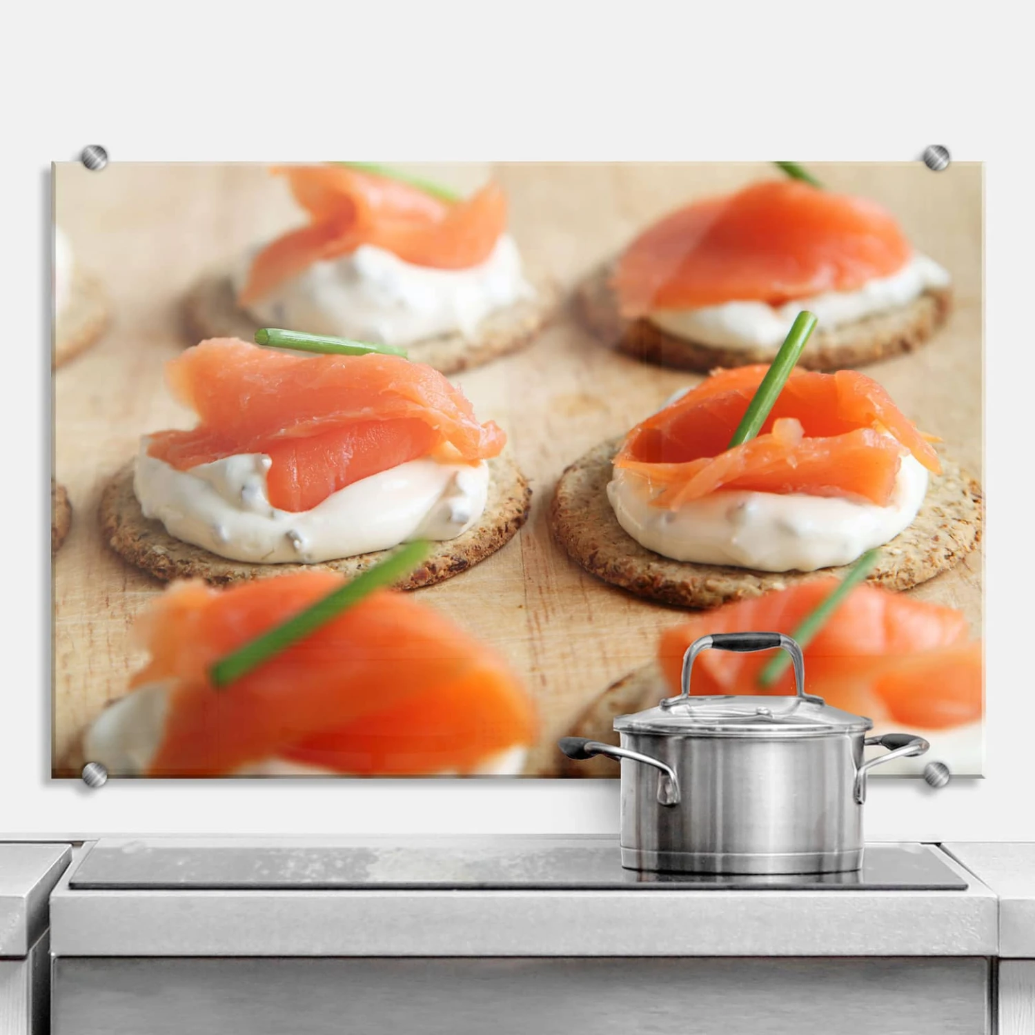 Salmon Appetizer - Kitchen Splashback