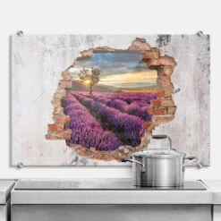Splashback 3D Optics – Lavender In The Provence