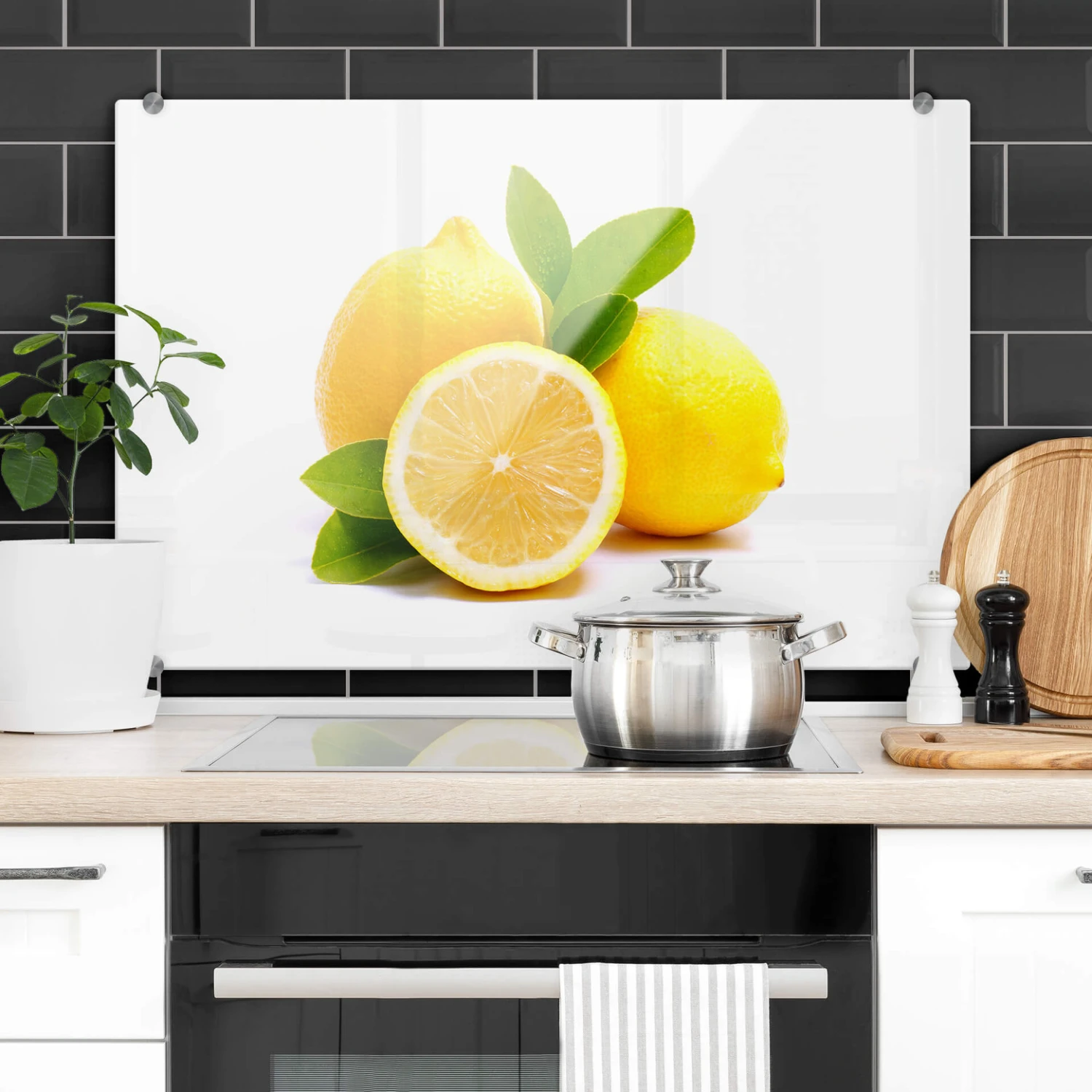 Lemons - Kitchen Splashback