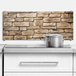 Italian Stone Wall - Panorama - Kitchen Splashback