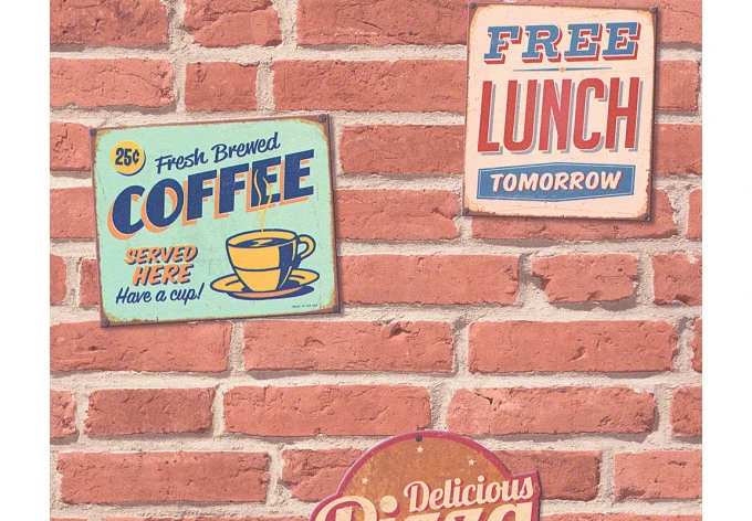 A.S. Création Wallpaper Cocktail 2 Beige, Colourful, Red - Image 2