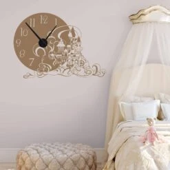 Dream Castle Wall Sticker + Clock
