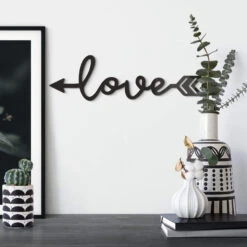 Acrylic Letters Love Arrow