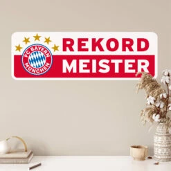Wall Sticker Bayern Munich - Rekordmeister Bayern München