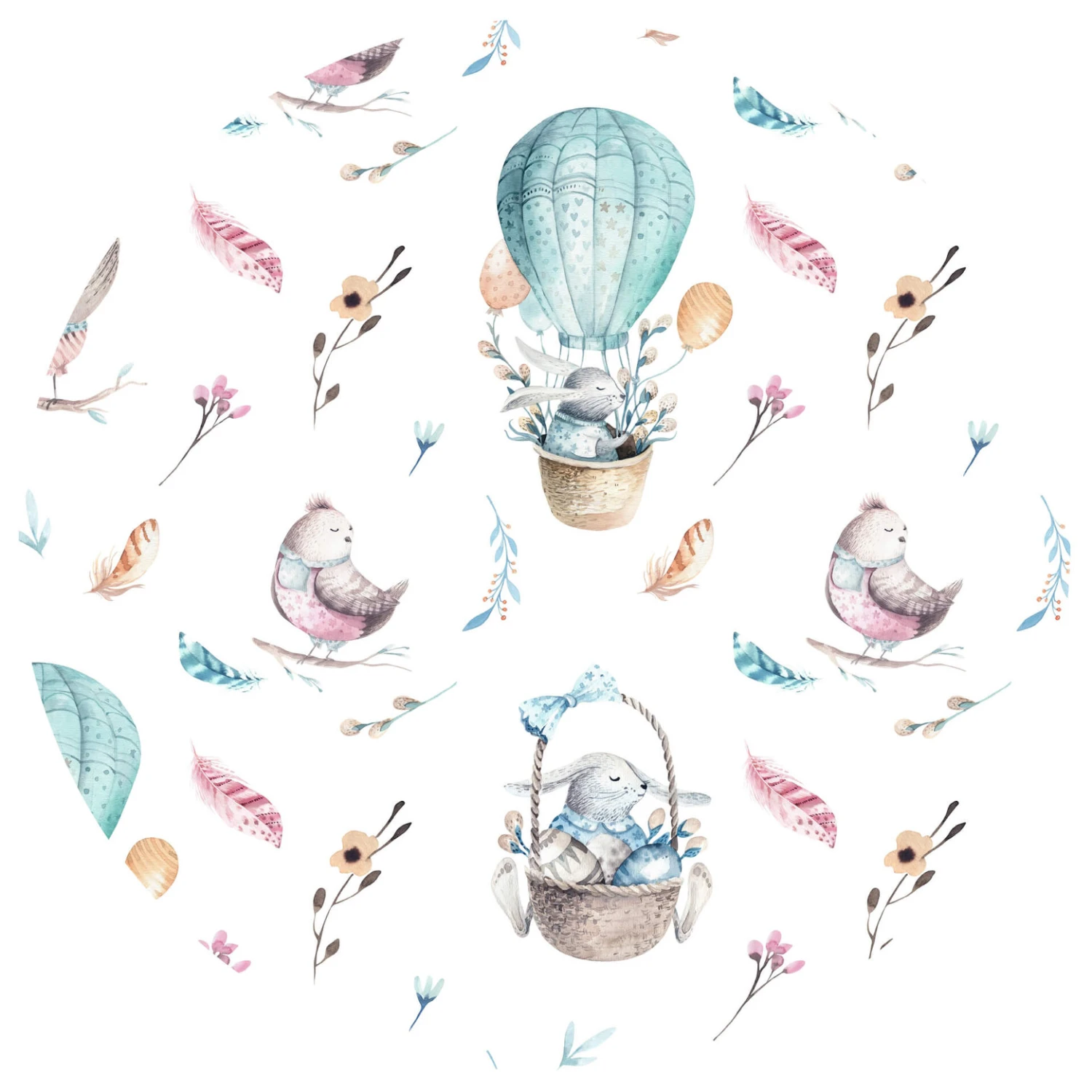 Wall Sticker Kvilis - Spring Time - Round - Image 3