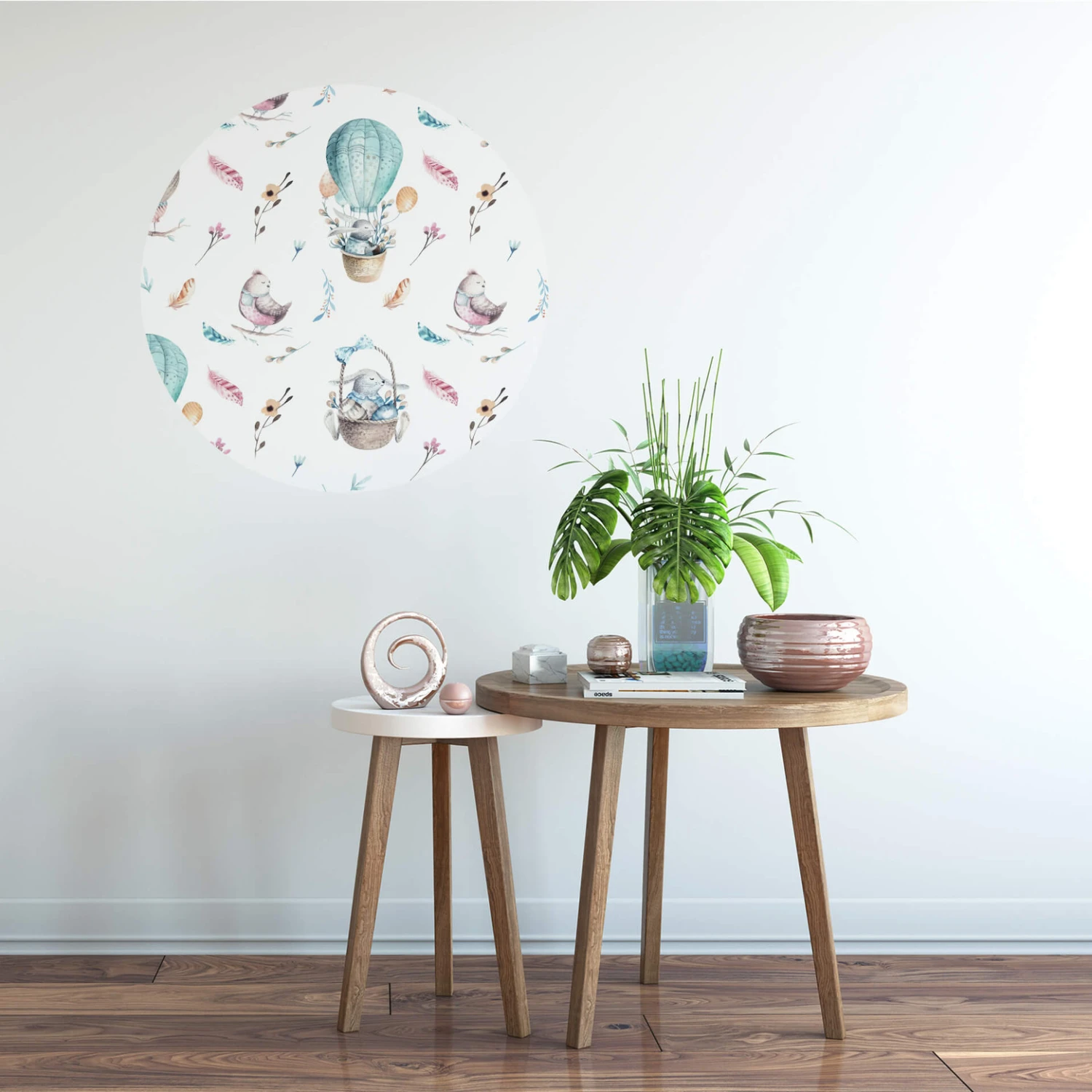 Wall Sticker Kvilis - Spring Time - Round - Image 2