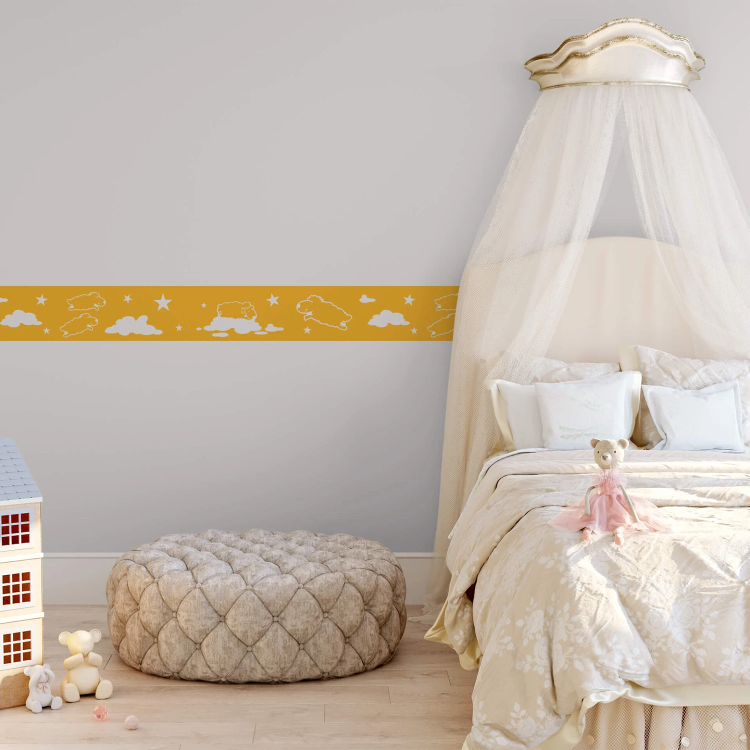 Border Sheep 2 Wall Sticker